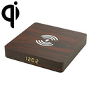 W50 Wooden Clock Wireless Charger (Walnut)