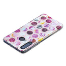 For Huawei P30 Lite Flat Plating Splicing Gilding Protective Case(Round Color Matching)