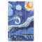 For Lenovo Tab P11 (TB-J606F) Custer Painted Pattern Horizontal Flip Smart Flat PU Leather Case with Sleep / Wake-up Function & 3-Fold Holder(Starry Sky)