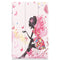 For Lenovo Tab P11 (TB-J606F) Custer Painted Pattern Horizontal Flip Smart Flat PU Leather Case with Sleep / Wake-up Function & 3-Fold Holder(Elf Girl)