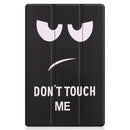 For Lenovo Tab P11 (TB-J606F) Custer Painted Pattern Horizontal Flip Smart Flat PU Leather Case with Sleep / Wake-up Function & 3-Fold Holder(Big Eye ME)