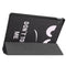 For Lenovo Tab P11 (TB-J606F) Custer Painted Pattern Horizontal Flip Smart Flat PU Leather Case with Sleep / Wake-up Function & 3-Fold Holder(Big Eye ME)