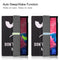 For Lenovo Tab P11 (TB-J606F) Custer Painted Pattern Horizontal Flip Smart Flat PU Leather Case with Sleep / Wake-up Function & 3-Fold Holder(Big Eye ME)