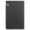 For Lenovo Tab P11 Pro (TB-XJ706F) Custer Texture Horizontal Flip Leather Case with Three-folding Holder & Sleep / Wake-up Function(Black)