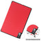 For Lenovo Tab P11 Pro (TB-XJ706F) Custer Texture Horizontal Flip Leather Case with Three-folding Holder & Sleep / Wake-up Function(Red)