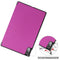 For Lenovo Tab P11 Pro (TB-XJ706F) Custer Texture Horizontal Flip Leather Case with Three-folding Holder & Sleep / Wake-up Function(Purple)