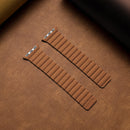 Two Loop Magnetic Watch Band For Apple Watch Series 7 45mm / 6 & SE & 5 & 4 44mm / 3 & 2 & 1 42mm(Brown)
