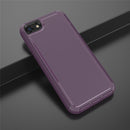 360 All-inclusive Shockproof Precise Hole PC + TPU Protective Case For iPhone SE 2022 / SE 2020 / 8 / 7(Purple)