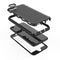 360 All-inclusive Shockproof Precise Hole PC + TPU Protective Case For iPhone SE 2022 / SE 2020 / 8 / 7(Purple)