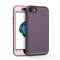 360 All-inclusive Shockproof Precise Hole PC + TPU Protective Case For iPhone SE 2022 / SE 2020 / 8 / 7(Purple)
