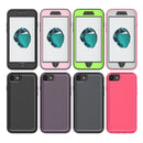 360 All-inclusive Shockproof Precise Hole PC + TPU Protective Case For iPhone SE 2022 / SE 2020 / 8 / 7(Purple)