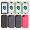 360 All-inclusive Shockproof Precise Hole PC + TPU Protective Case For iPhone SE 2022 / SE 2020 / 8 / 7(Purple)