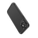 360 All-inclusive Shockproof Precise Hole PC + TPU Protective Case For iPhone 12(Black)