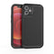 360 All-inclusive Shockproof Precise Hole PC + TPU Protective Case For iPhone 12(Black)
