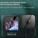 For GoPro HERO9 IMAK 3 in 1 Camera Lens and Screen Tempered Glass Film
