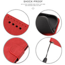 For iPhone SE 2022 / SE 2020 / 8 / 7 Fantasy Classic Skin-feel Calfskin Texture Magnetic Buckle Horizontal Flip PU Leather Case with Holder & Card Slot & Wallet(Red)