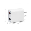 STARTRC 1108653 QC3.0 Dedicated Fast Charging Charger Power Adapter with Charging Cable for DJI Mavic Mini 2, US Plug