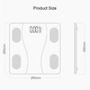 Household Smart Body Fat Electronic Weighing Scale, Battery Version(Black)