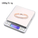 M-8008 Portable High Precision Electronic Diamond Gold Jewelry Scale (0.1g~2000g), Excluding Batteries