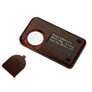 MH-335 Portable Super Mini Wooden Texture High Precision Electronic Diamond Gold Jewelry Scale (0.01g~100g), Excluding Batteries