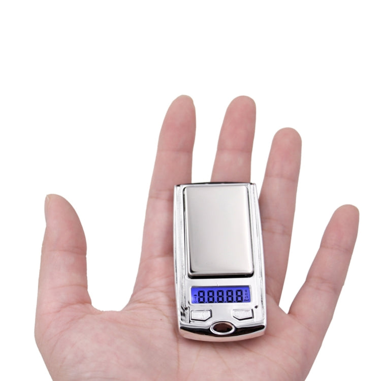 ATP136 Portable Car Keys Shape Mini High Precision Electronic Diamond Gold Jewelry Scale (0.01g~100g), Excluding Batteries