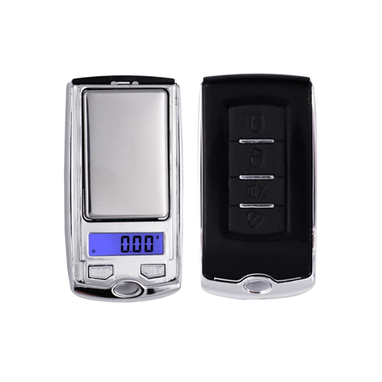 ATP136 Portable Car Keys Shape Mini High Precision Electronic Diamond Gold Jewelry Scale (0.01g~100g), Excluding Batteries