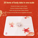 Original Lenovo X3 Mini Body Fat Scale,Forbidden City Cultural and Creative Co-branding(White)