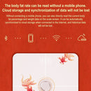 Original Lenovo X3 Mini Body Fat Scale,Forbidden City Cultural and Creative Co-branding(White)