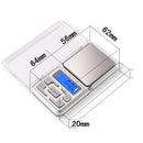 MH-200 200g x 0.01g High Accuracy Digital Electronic Portable Mini Pocket Scale Mobile Phone Weighing Scale Balance Device with 1.6 inch LCD Screen