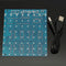 Geekcreit 8x8x8 LED Cube 3D Light Square Blue LED Flash Electronic DIY Kit