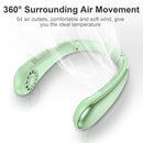 MOMAX IF8 Portable Adjustable Hanging Neck Fan (White)