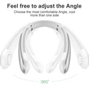 MOMAX IF8 Portable Adjustable Hanging Neck Fan (Green)