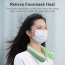 MOMAX IF8 Portable Adjustable Hanging Neck Fan (Green)