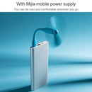 Original Xiaomi Mijia Portable Mini Mute USB Electric Fan (White)