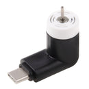 Fashion USB 3.1 Type-C Port Mini Fan with Two Leaves, For Mobile Phones with OTG Function(Black)