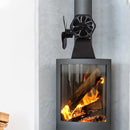 4-Blade Aluminum Heat Powered Fireplace Stove Fan