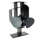 3-Blade Aluminum Heat Powered Fireplace Stove Fan