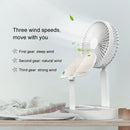 A3 Desktop Mirror Fan (White)