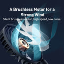 Baseus CXJF-01 Blustery 360 Degree Adjustable Two-Headed Vehicle Fan (Black)