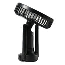 X70 Tripod Folding Shaking Head Desktop Small Fan (Black)