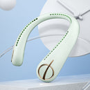 Benks F21 Leafless Negative Ion Hanging Neck Fan (Green)
