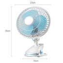 220V Portable Household Dormitory Mute Clip Base Mini Electric Fan, Length: 1.5m