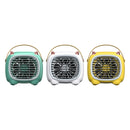 WK WT-F19 Little Monster Water Cooling Fan Desktop Fan(Yellow)