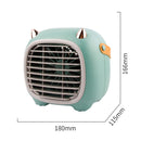 WK WT-F19 Little Monster Water Cooling Fan Desktop Fan(Yellow)