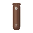 Xiaomi Youpin JISULIFE F8X Upgrade Version Multifunctional Mini Fan Handheld Folding Fan (Brown)