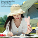 Xiaomi Youpin JISULIFE F8X Upgrade Version Multifunctional Mini Fan Handheld Folding Fan (Brown)