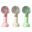 WK WT-F22 Retro Portable Handheld Electric Fan (Beige White)