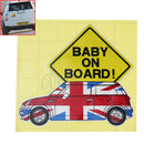 Vinyl Stickers Car-Decals On-Board Auto-Cover Protect Baby Colorful