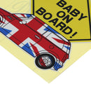 Vinyl Stickers Car-Decals On-Board Auto-Cover Protect Baby Colorful