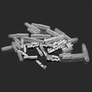 10 Pairs Male&Female Auto 3.7mm Socket Crimp Terminal Bullet Connector teyp Hot